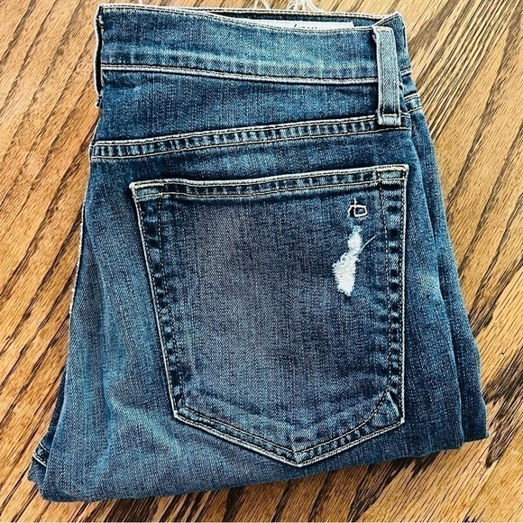 Rag & Bone 10 Inch Dre Jeans 28 Distressed - Picture 5 of 6